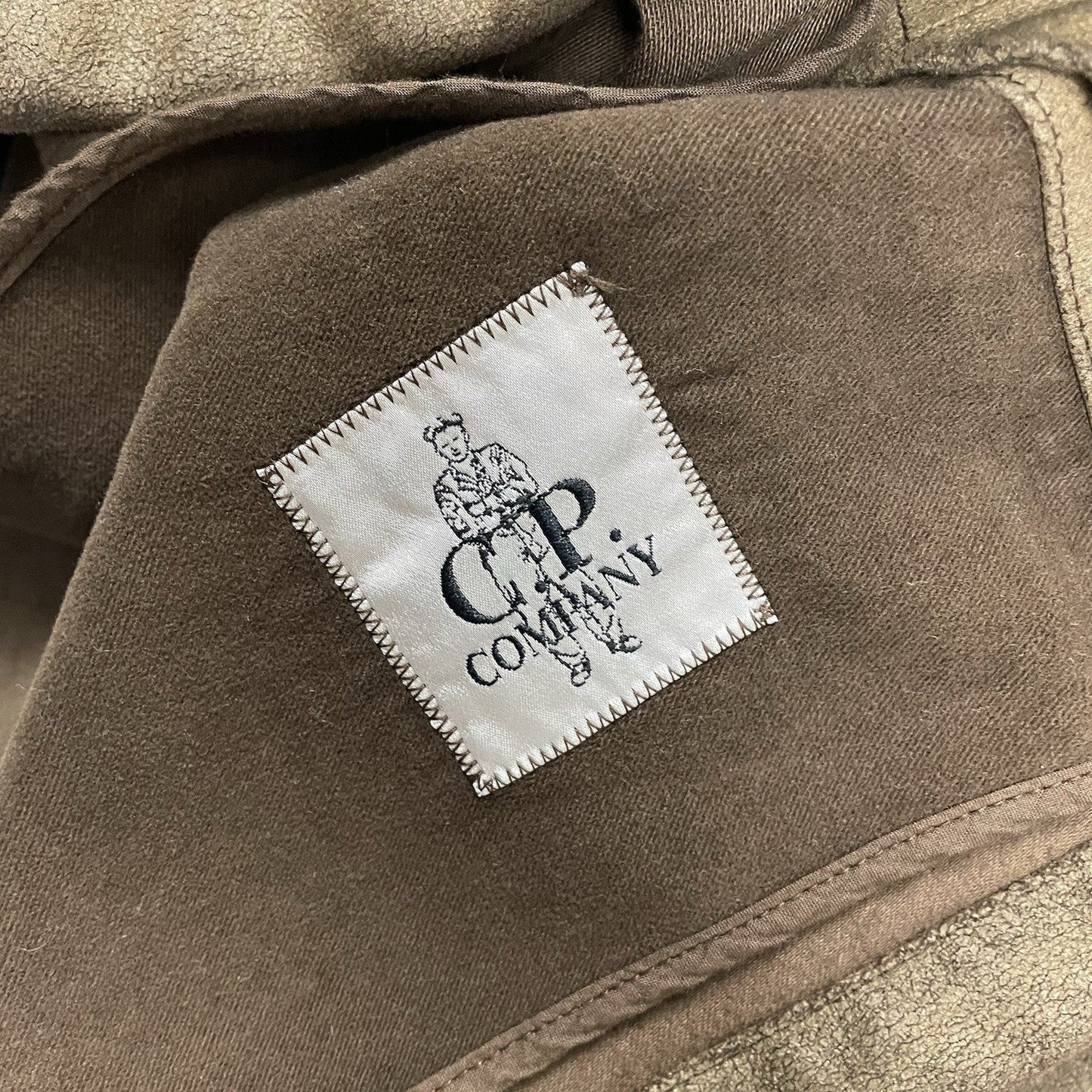 Vintage C.P. Company Flight Jacket, Size Large | O/S, Brown