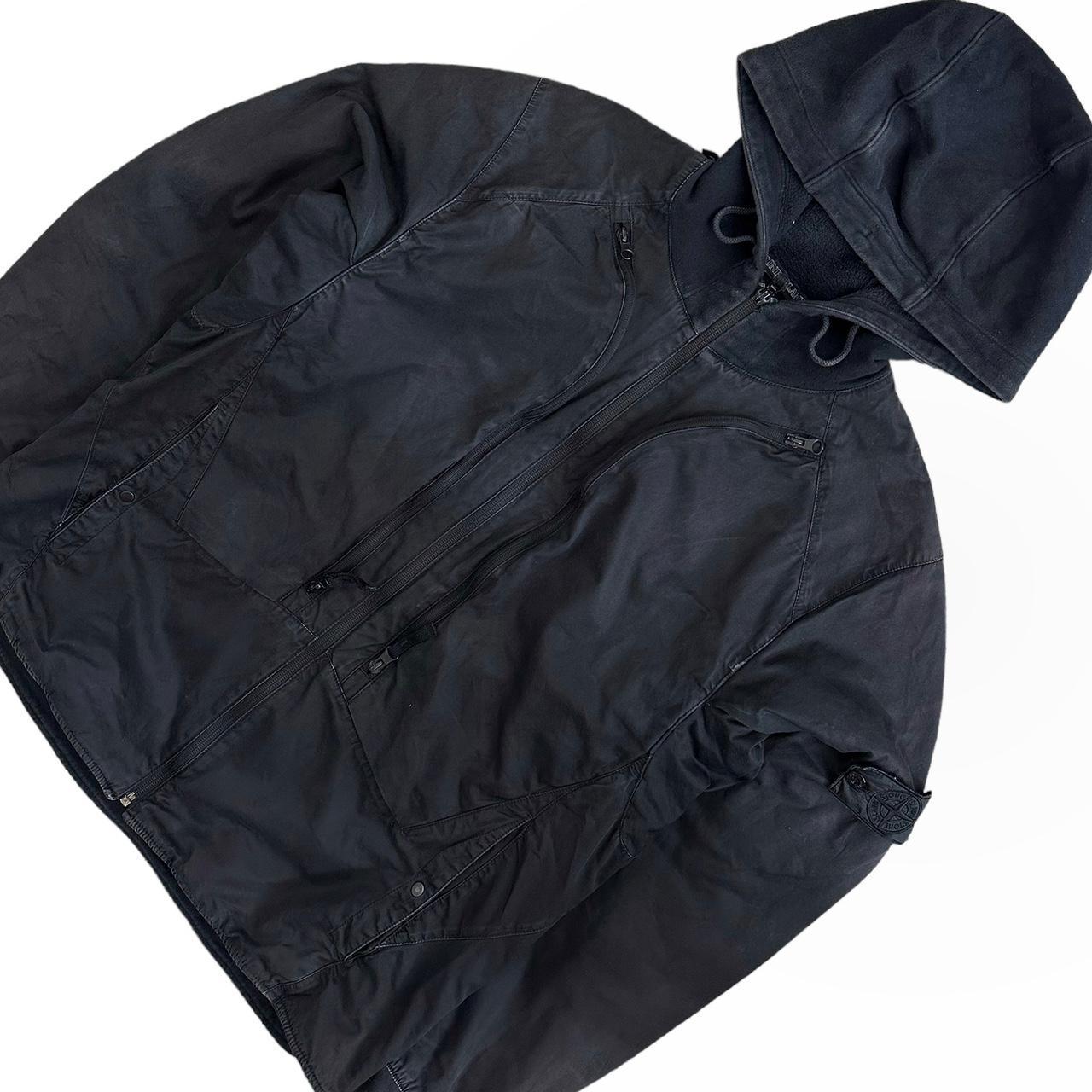 Stone Island Shadow Project Batavia-T Zip Up Jacket with thick cotton hoodie - Known Source