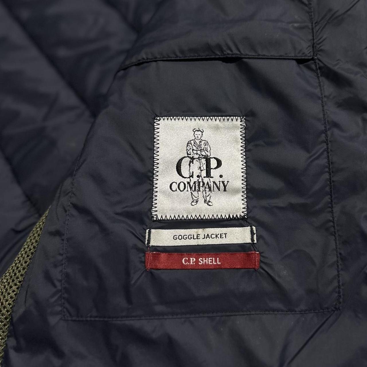 CP Company Padded Down Soft Shell Goggle Jacket