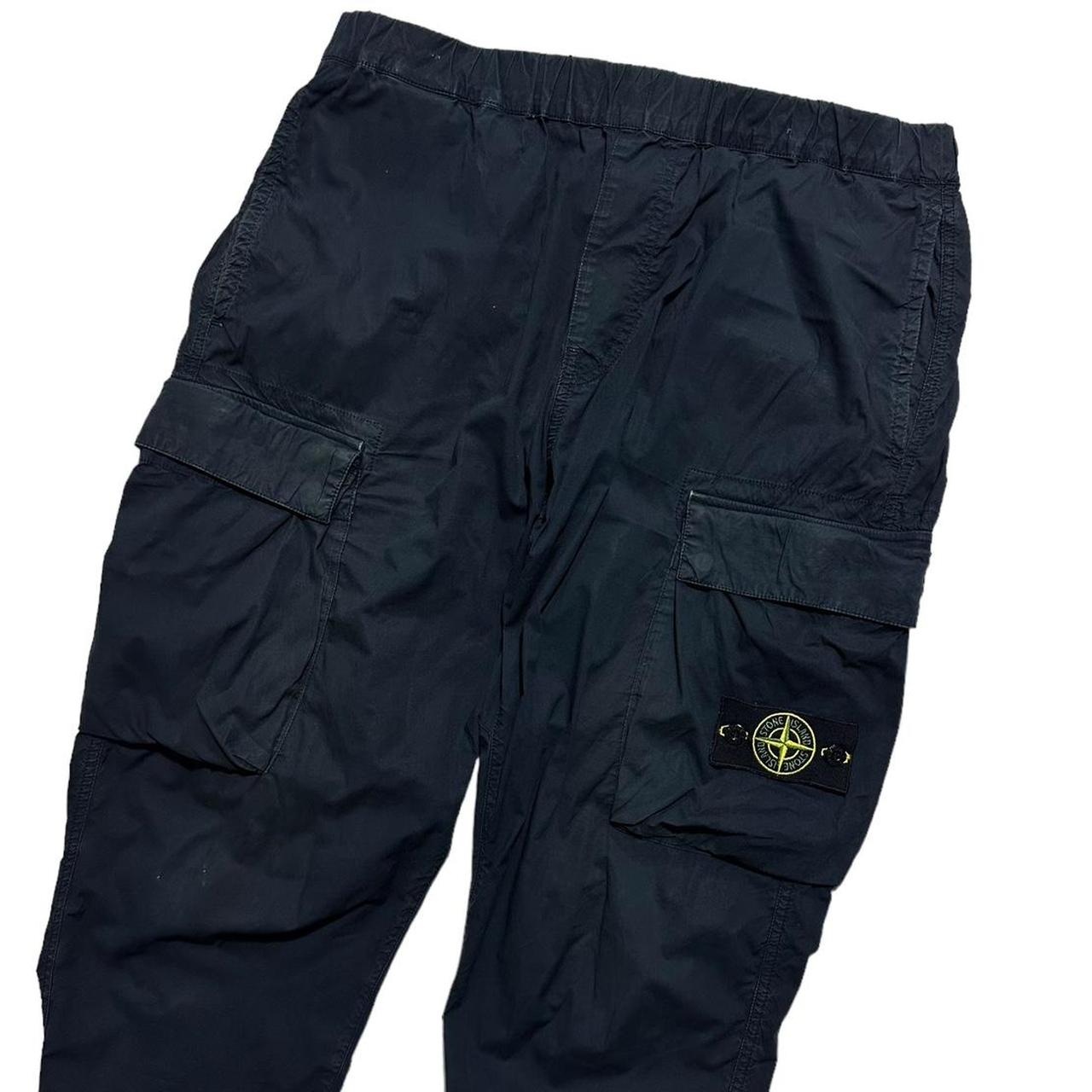 Stone Island Blue Combat Cargos