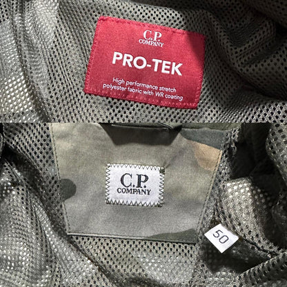CP Company Pro Tek Camouflage Zip Up Micro Lens Jacket