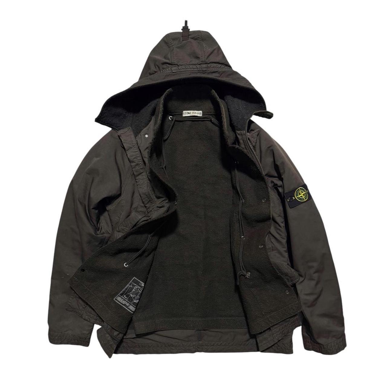 Stone Island Brown Dutch Rope Heavy Jacket