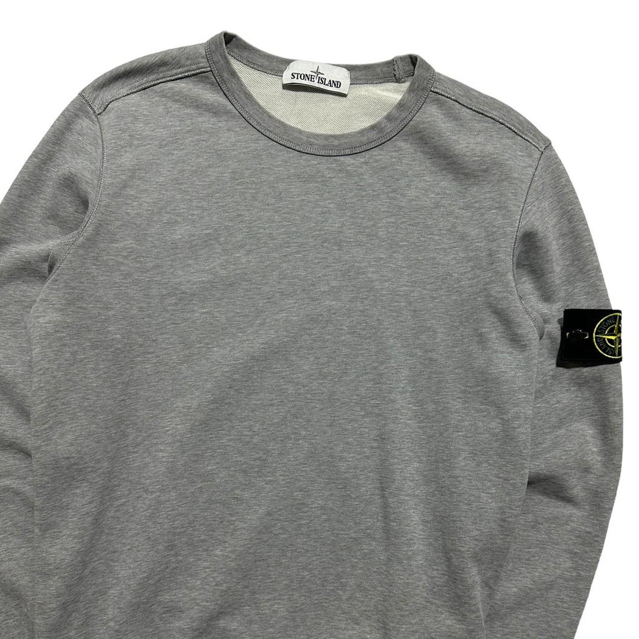 Stone Island Grey Pullover Crewneck