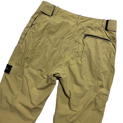 Stone Island Tan Flight Combat Cargos