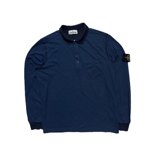 Stone Island Pullover Long Sleeved Polo