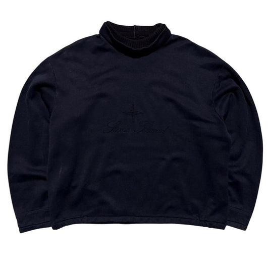Stone Island Mid 80's Pullover Jumper | XL, Black