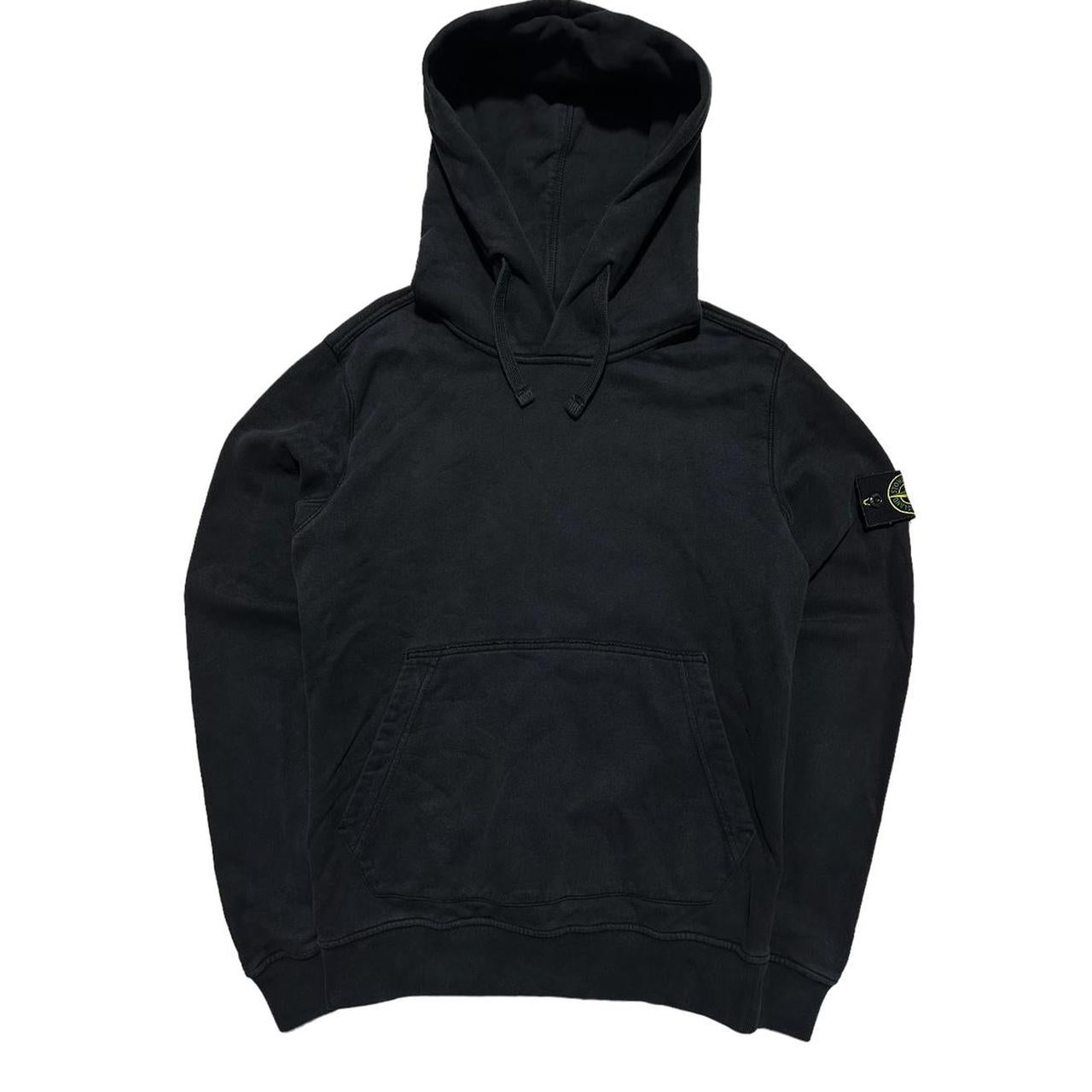 Stone Island Black Pullover Hoodie