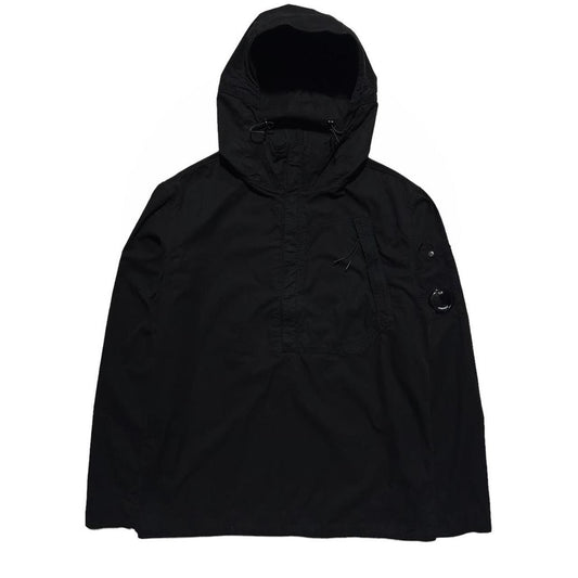 CP Company Black Canvas Zip Down Jacket - Known Source