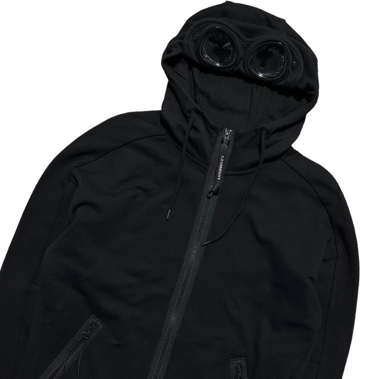 CP Company Black Full Zip Goggle Jacket