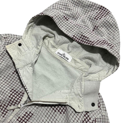 Stone Island Grid Camo Pullover Quarter Zip