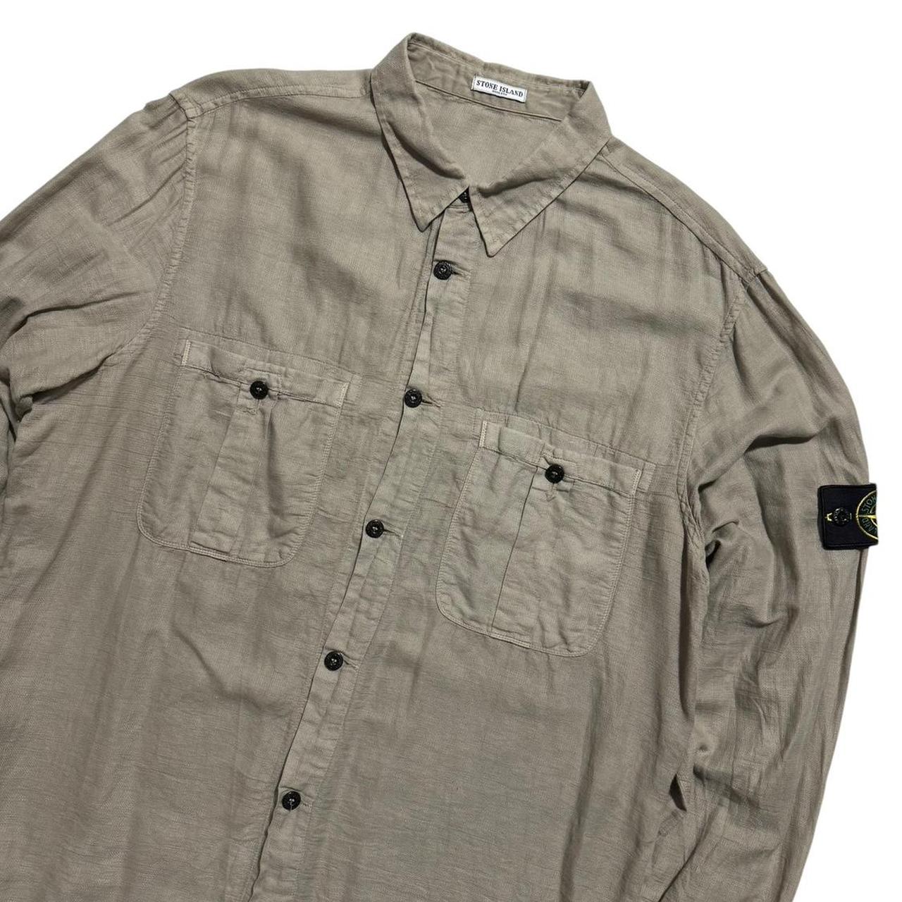 Stone Island Thin Cotton Shirt