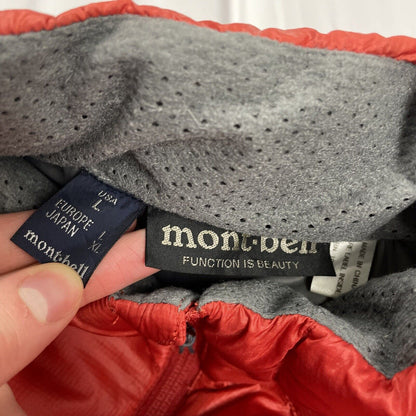 Montbell Superior Down Gilet, Size Large | O/S, Red