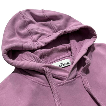 Stone Island Pink Pullover Hoodie