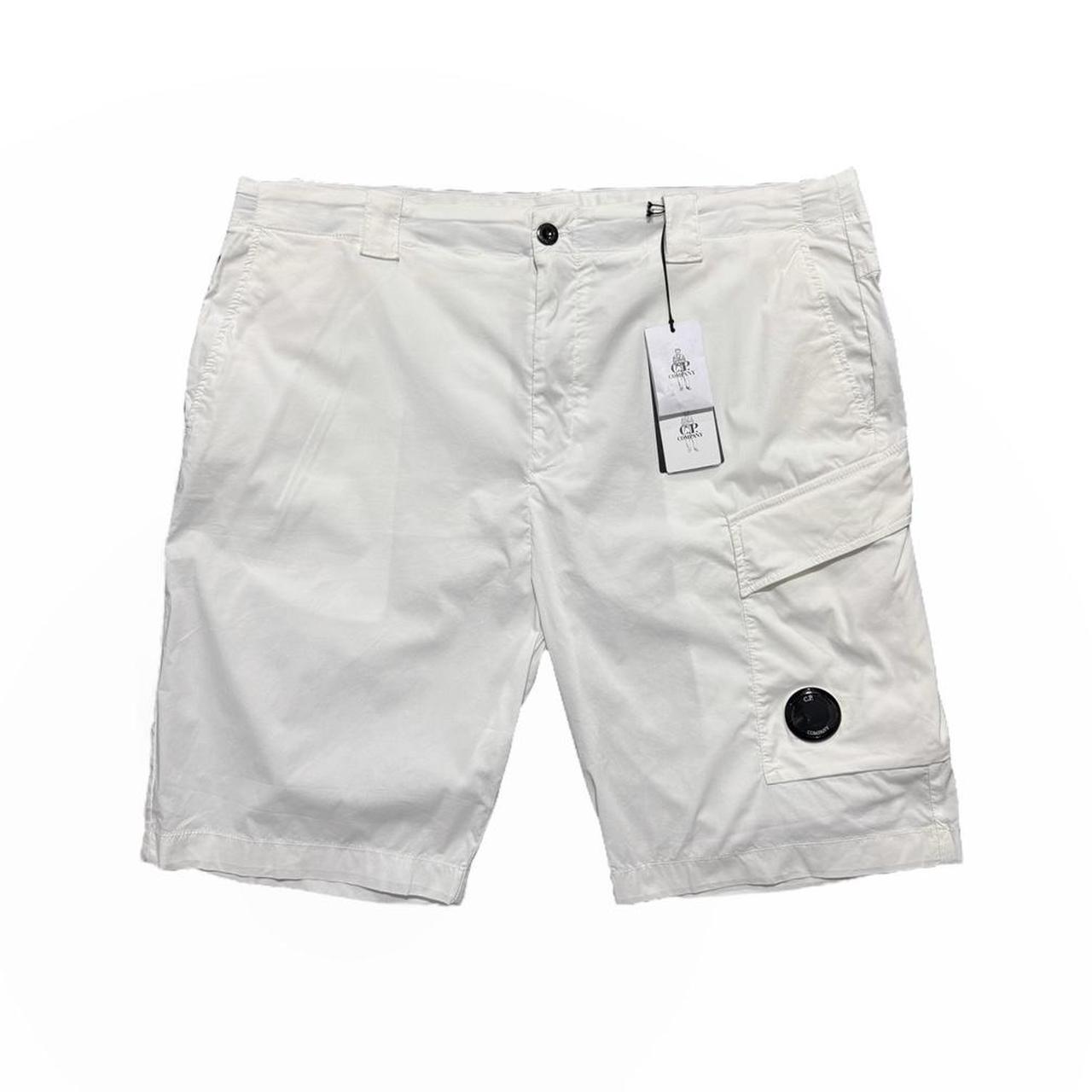 CP Company White Shorts