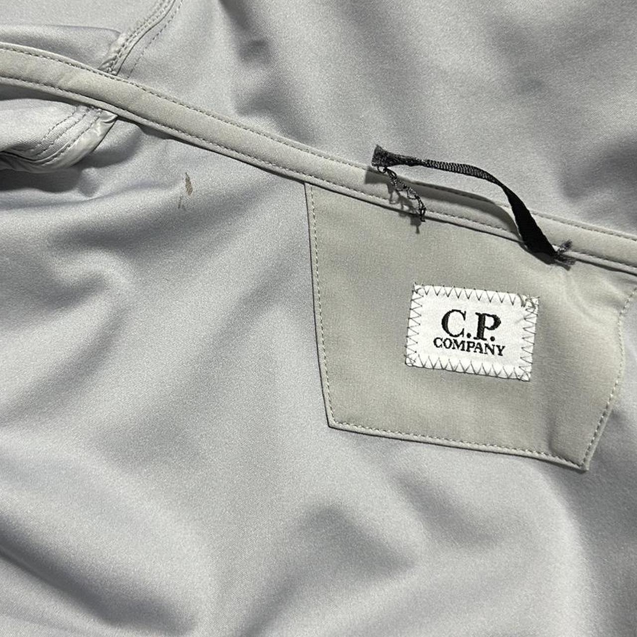 CP Company Grey Soft Shell Goggle Jacket