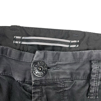 Stone Island Cargo Shorts, Size 30 | O/S, Black
