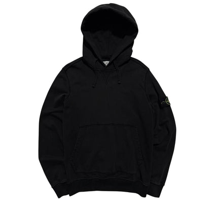 Stone Island Black Pullover Hoodie