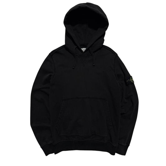 Stone Island Black Pullover Hoodie