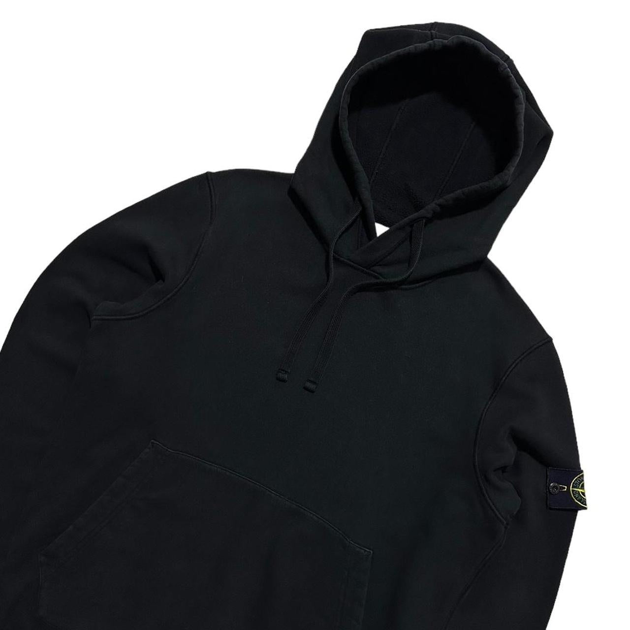 Stone Island Black Pullover Hoodie