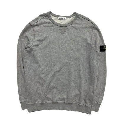 Stone Island Grey Pullover Crewneck