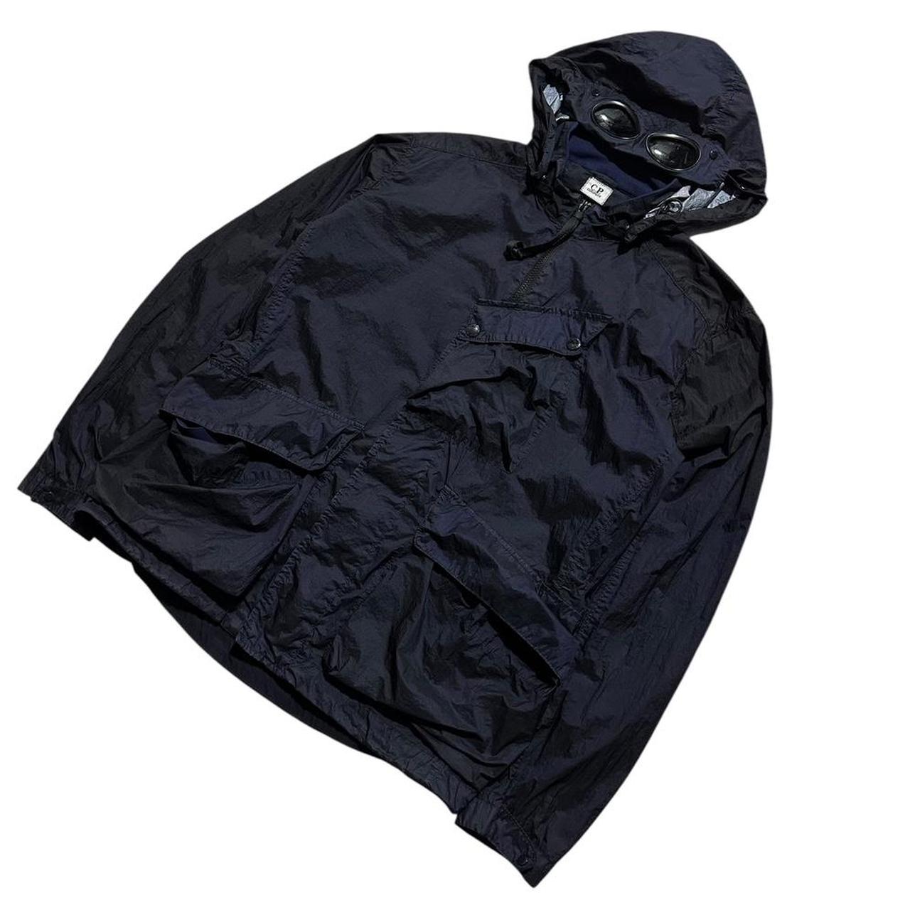 CP Company Navy Nyfoil Goggle Jacket