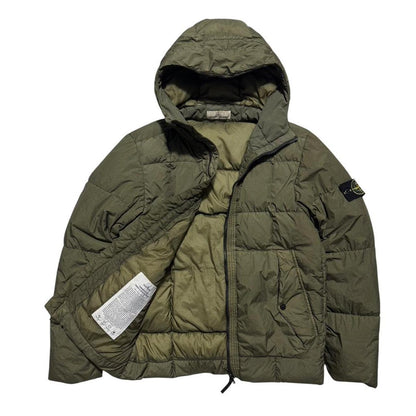 Stone Island Garment Dyed Down Jacket
