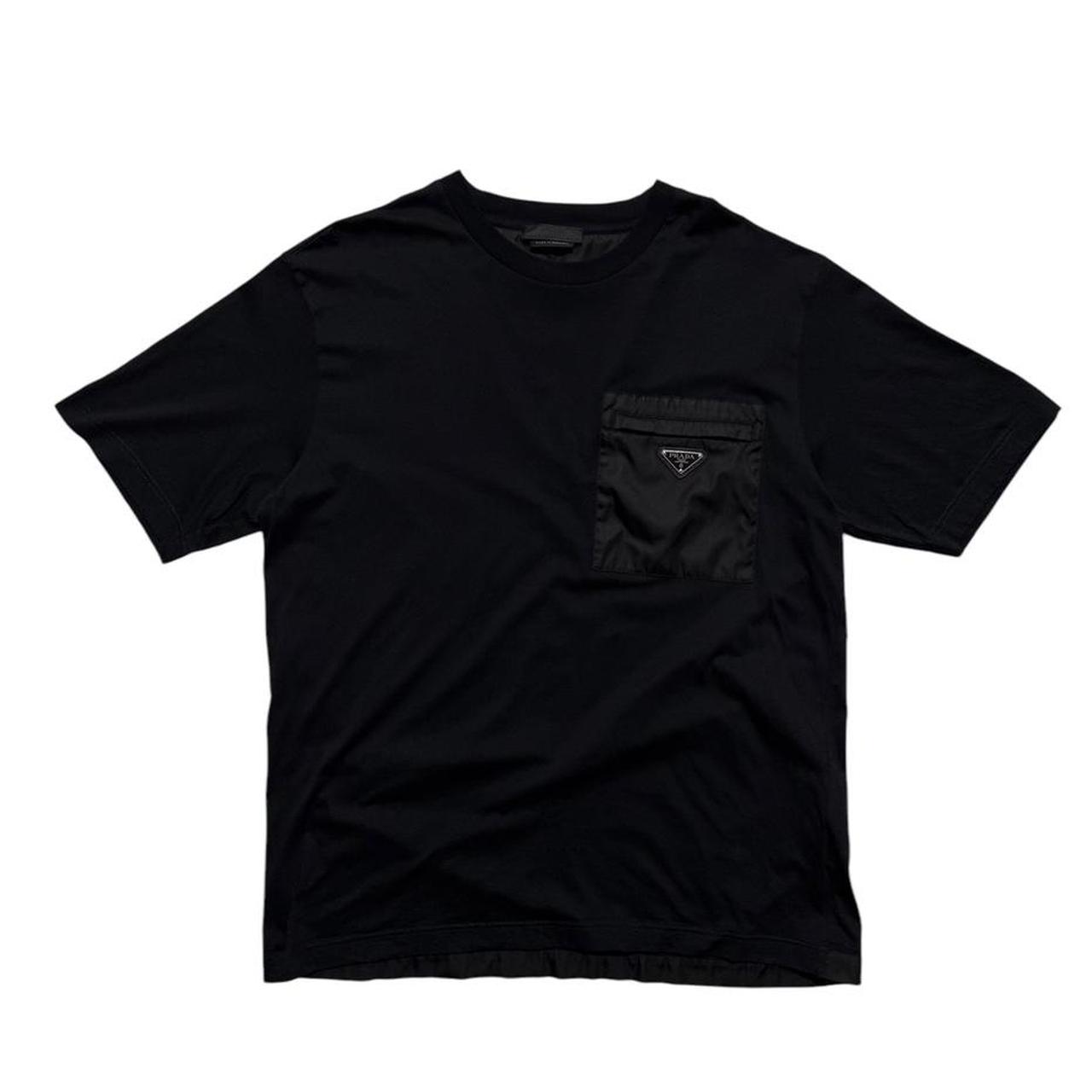 Prada Nylon Pocket T-Shirt | XL, Black