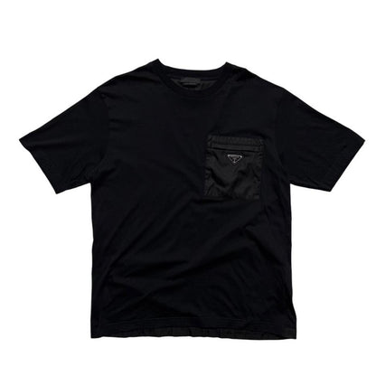 Prada Nylon Pocket T-Shirt | XL, Black