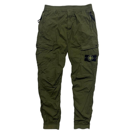 Stone Island Green Combat Cargos | Default Title, Green