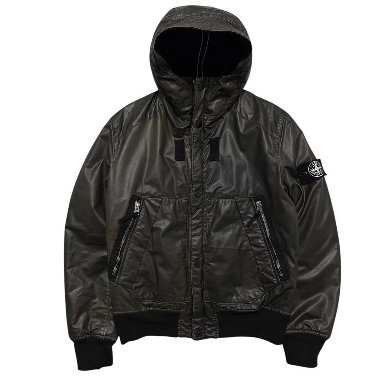 Stone Island Waxed Ice Jacket