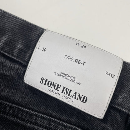 Stone Island RE-T Jeans, W34 L34 | O/S, Grey
