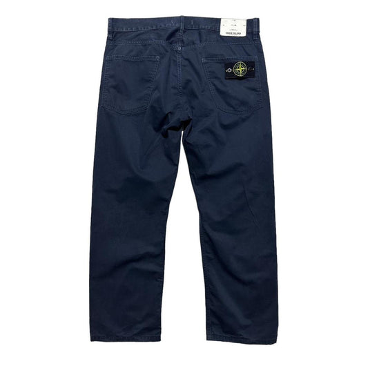 Stone Island Blue Trousers