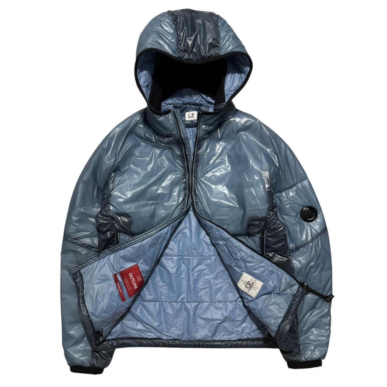 CP Company Outline Jacket | Medium, Glossy blue