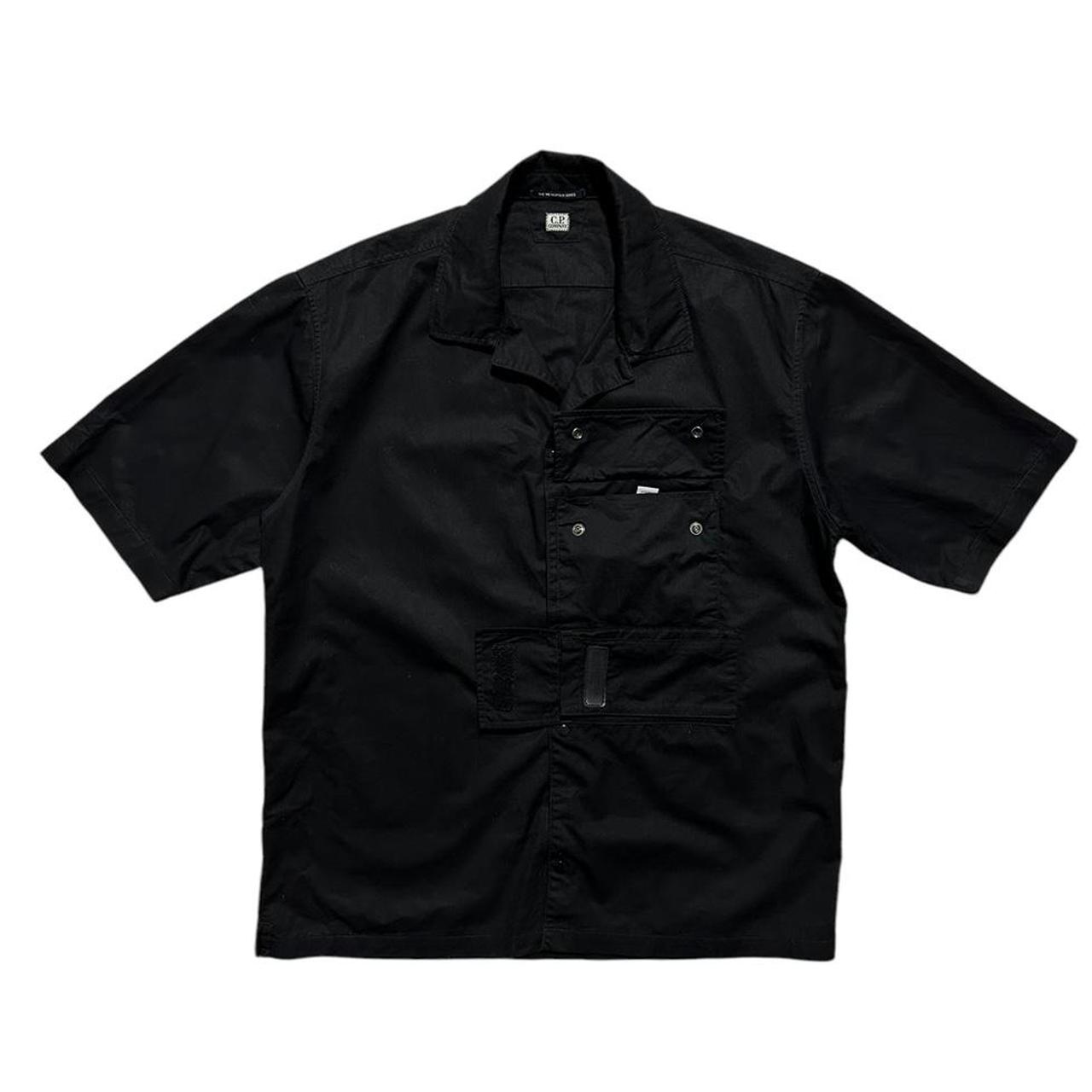 CP Company Black Short Sleeve Shirt