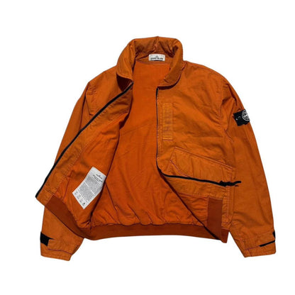 Stone Island A/W 2019 Reflective Weave Jacket | XL, Orange