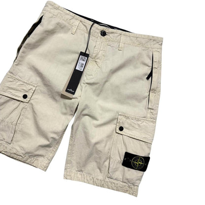 Stone Island Canvas Shorts