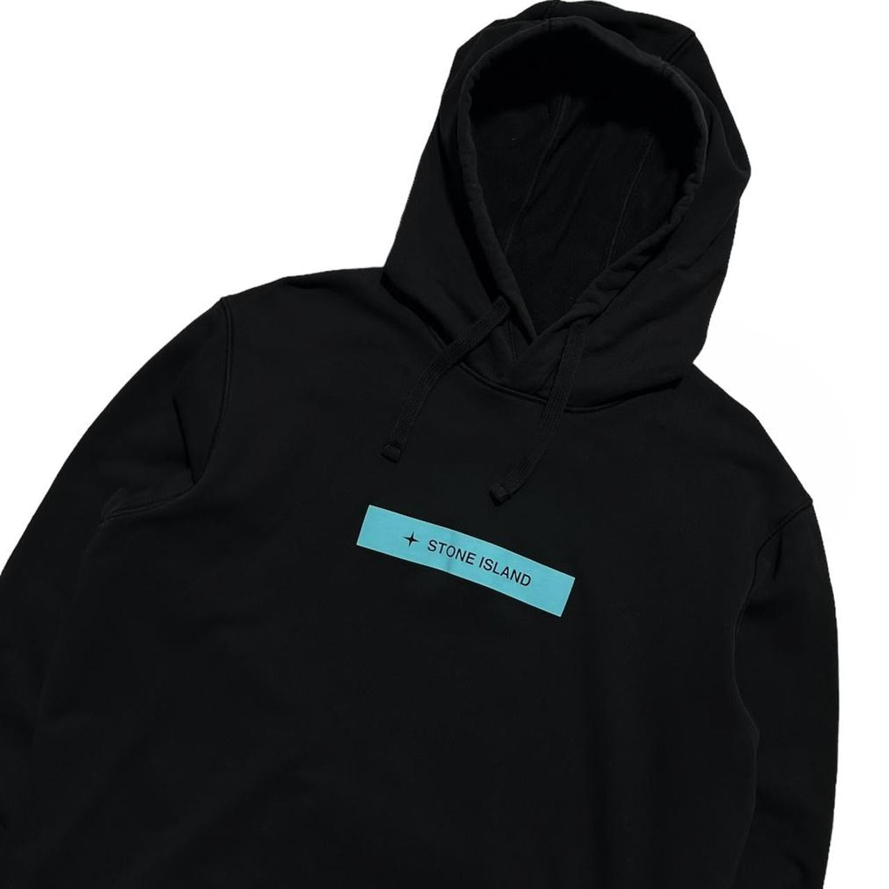 Stone Island Box Logo Pullover Hoodie