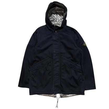 Stone Island Raso Gommato spaceman Reversible Jacket