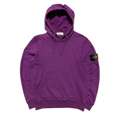 Stone Island Purple Pullover Hoodie
