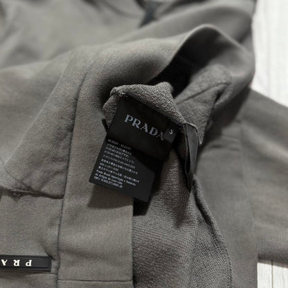 Prada Pullover Cotton Hoodie