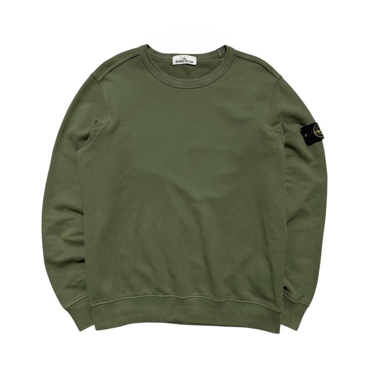 Stone Island Green Crewneck