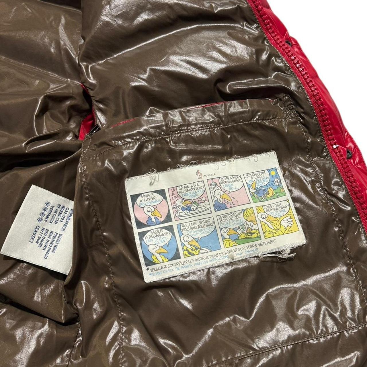 Moncler Tib Down Gilet | Medium, Red