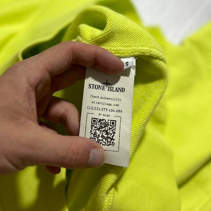 Stone Island Lime Crewneck