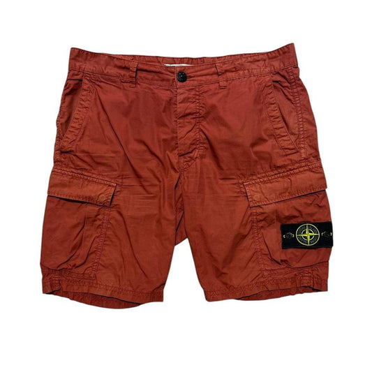 Stone Island Red Shorts