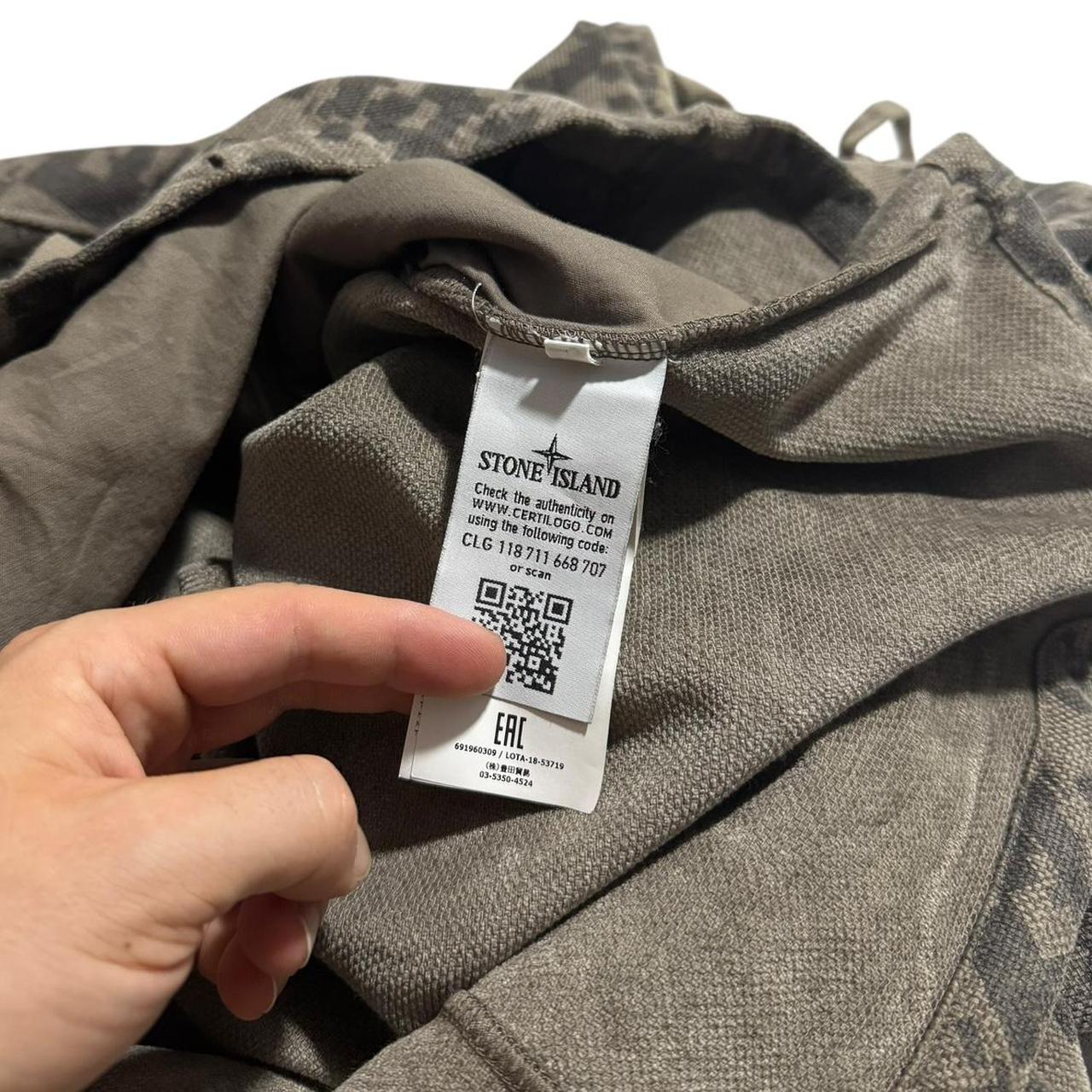 Stone Island 2018 Camo Pullover Smock | Large, Camo