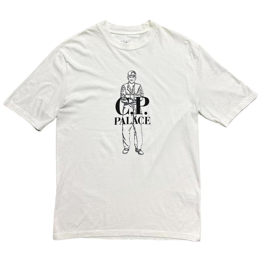 CP Company Palace White T-Shirt - Known Source