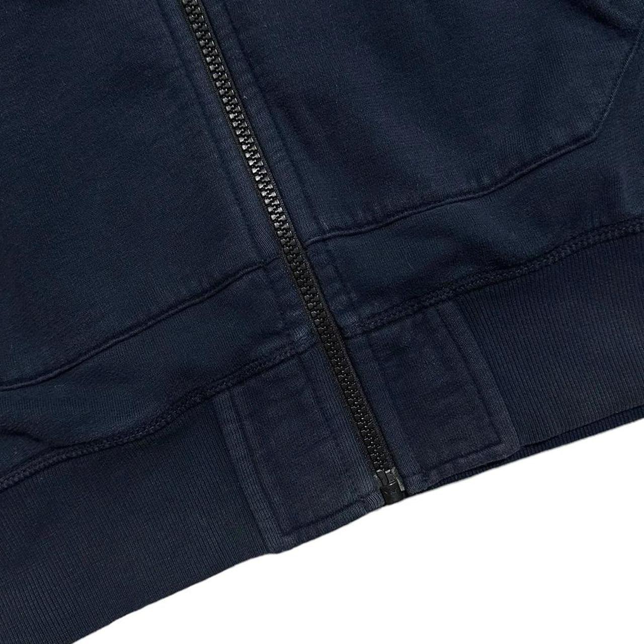 Stone Island Blue Full Zip Hoodie - Known Source