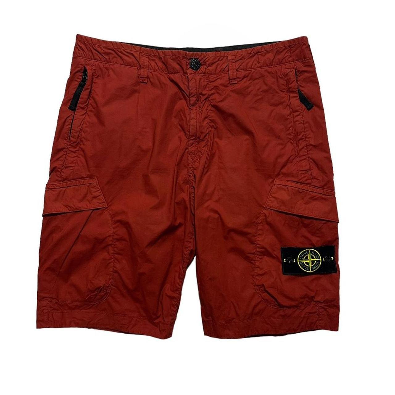 Stone Island Blood Red Shorts - Known Source