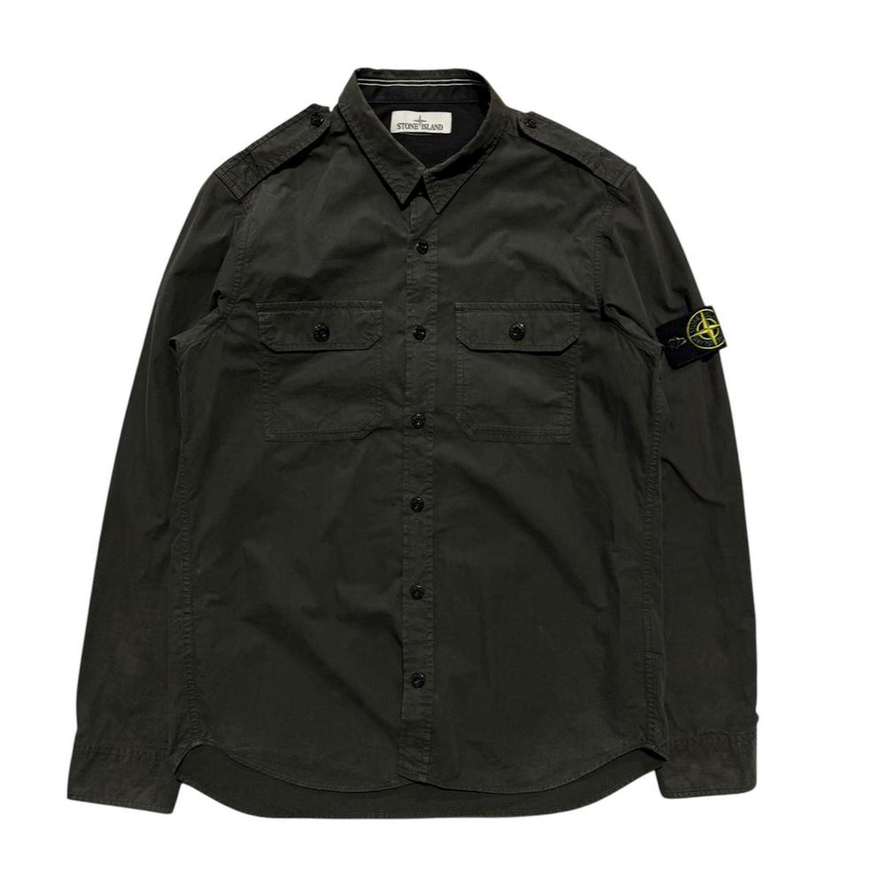 Stone Island Khaki Shirt