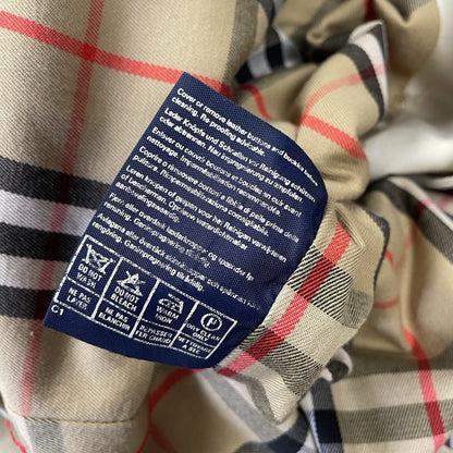 Burberry Nova Check Trench Coat, Size UK 8 Petite | O/S, Beige